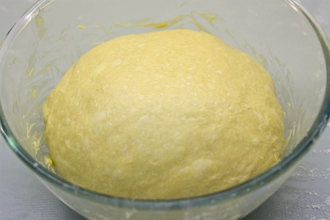 knocking back the dough