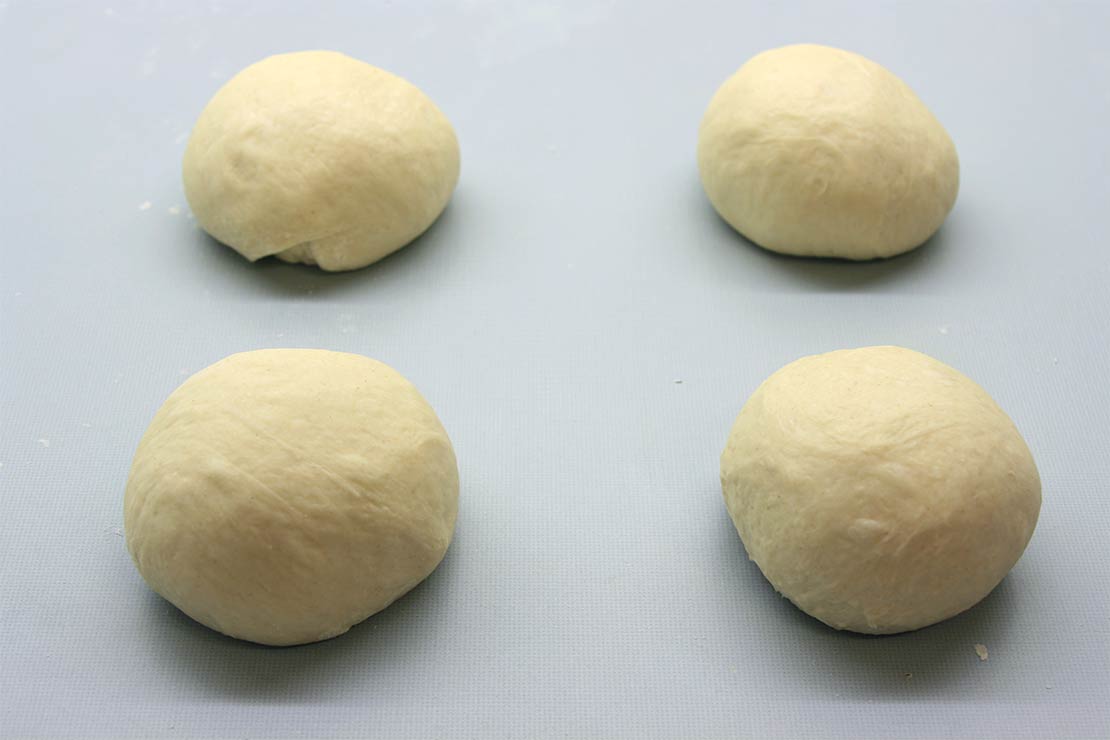 dividing the dough