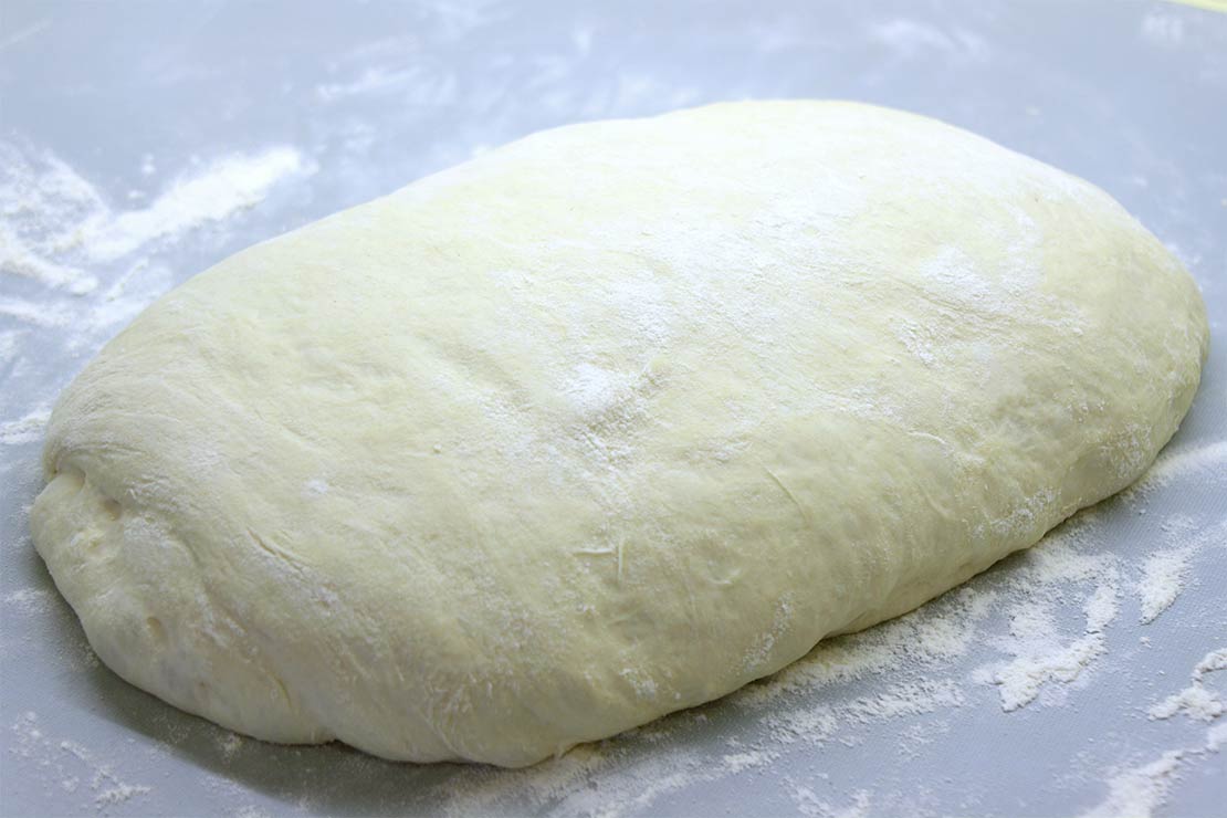 the risen dough