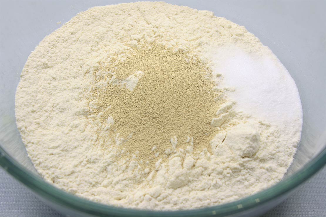 the dry ingredients