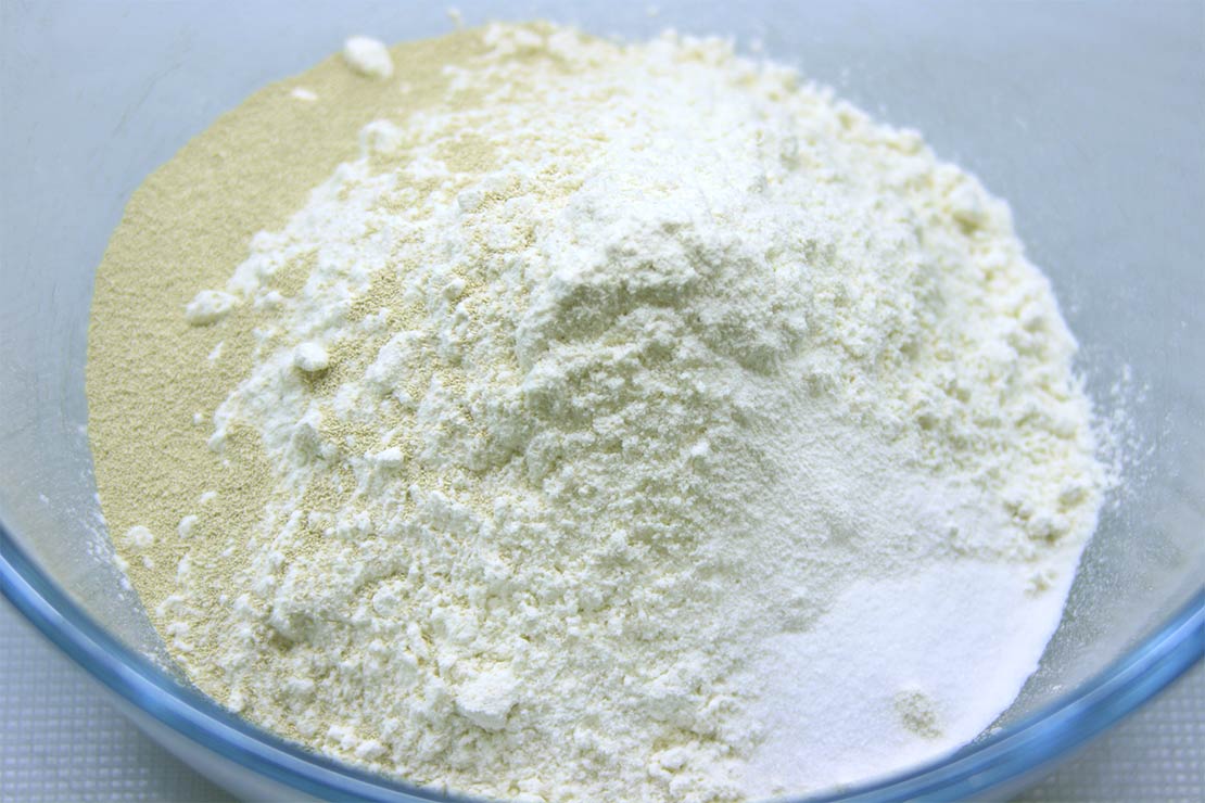 the pizza dough dry ingredients