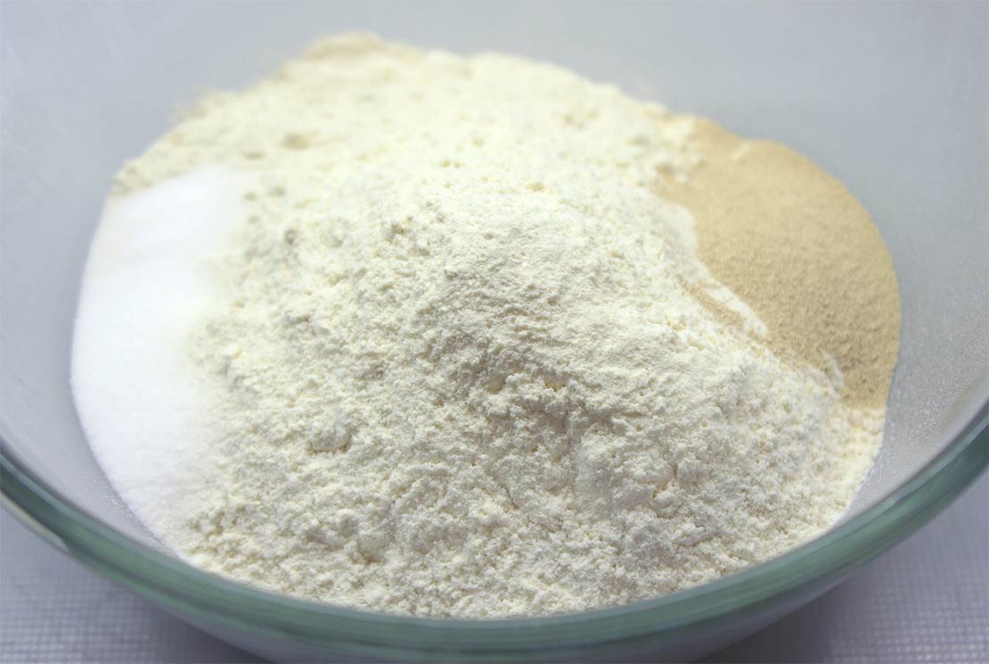 the dry ingredients