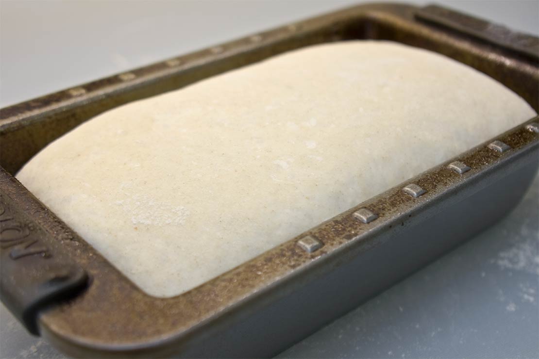 the dough after proving