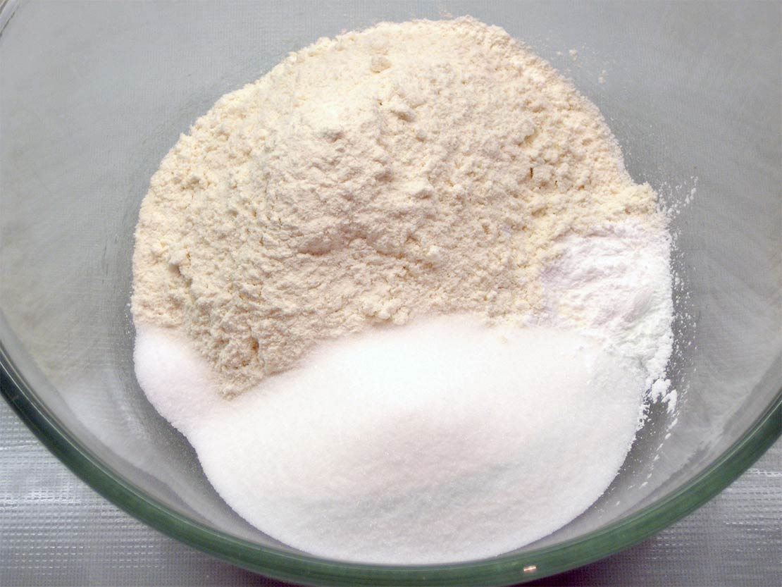 the dry ingredients