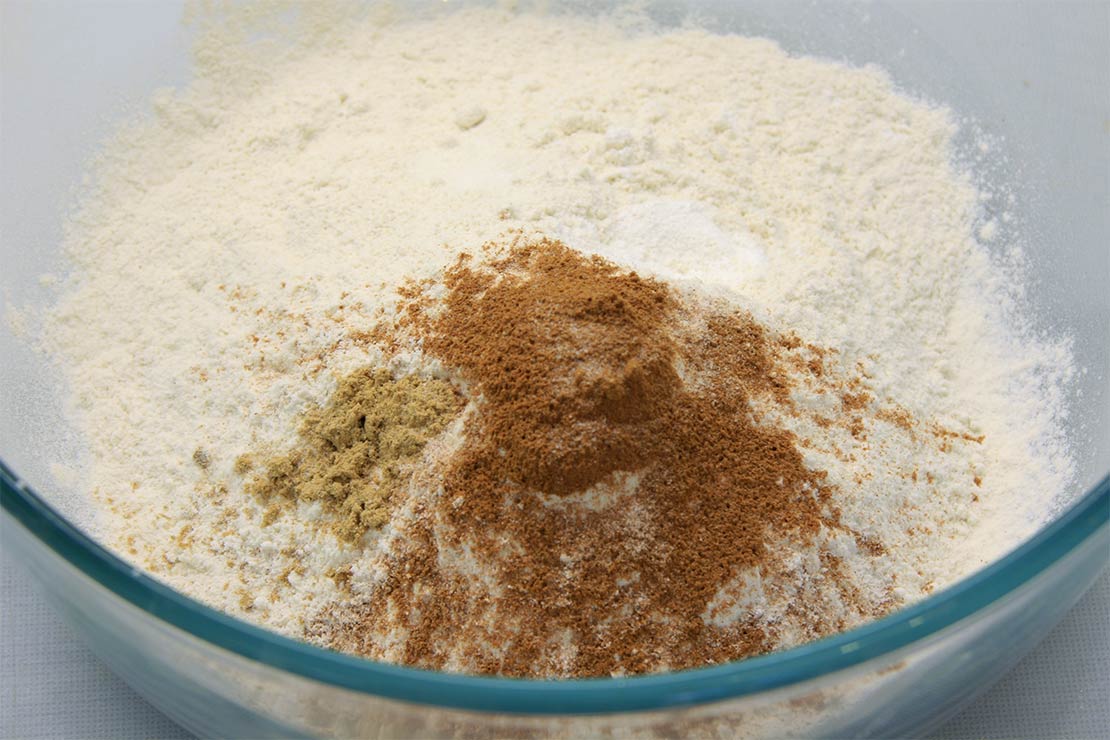 the dry ingredients