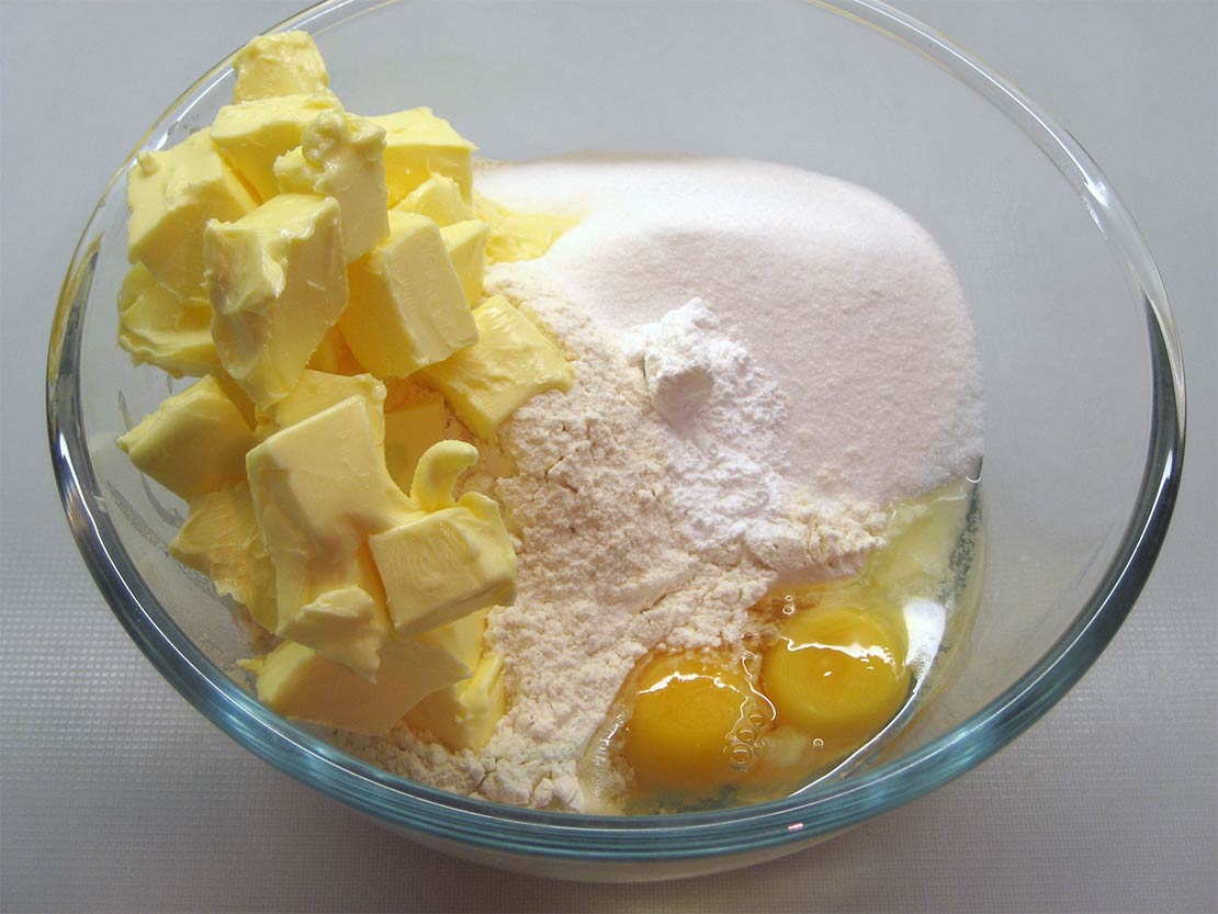 the dough ingredients