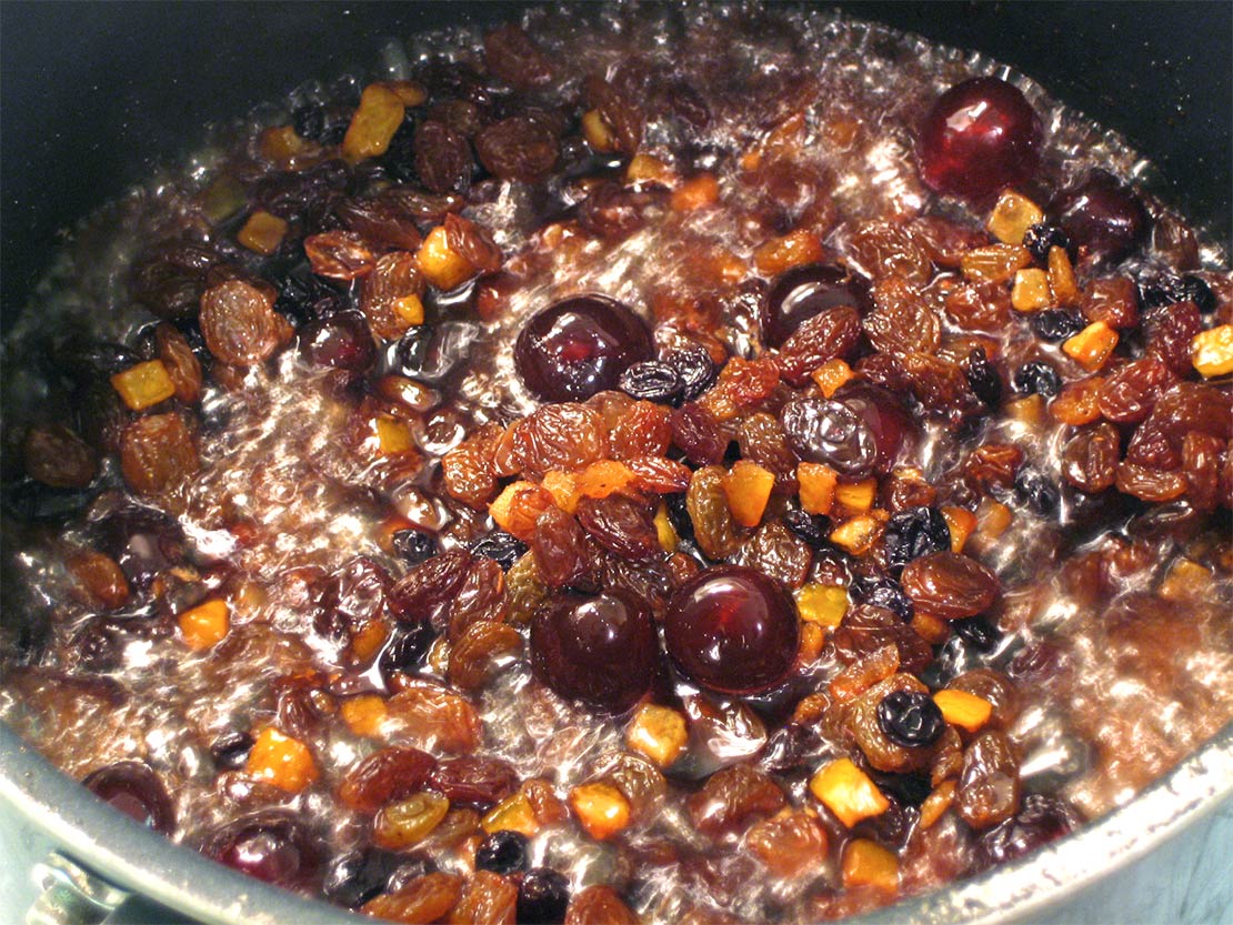 heating the fruit