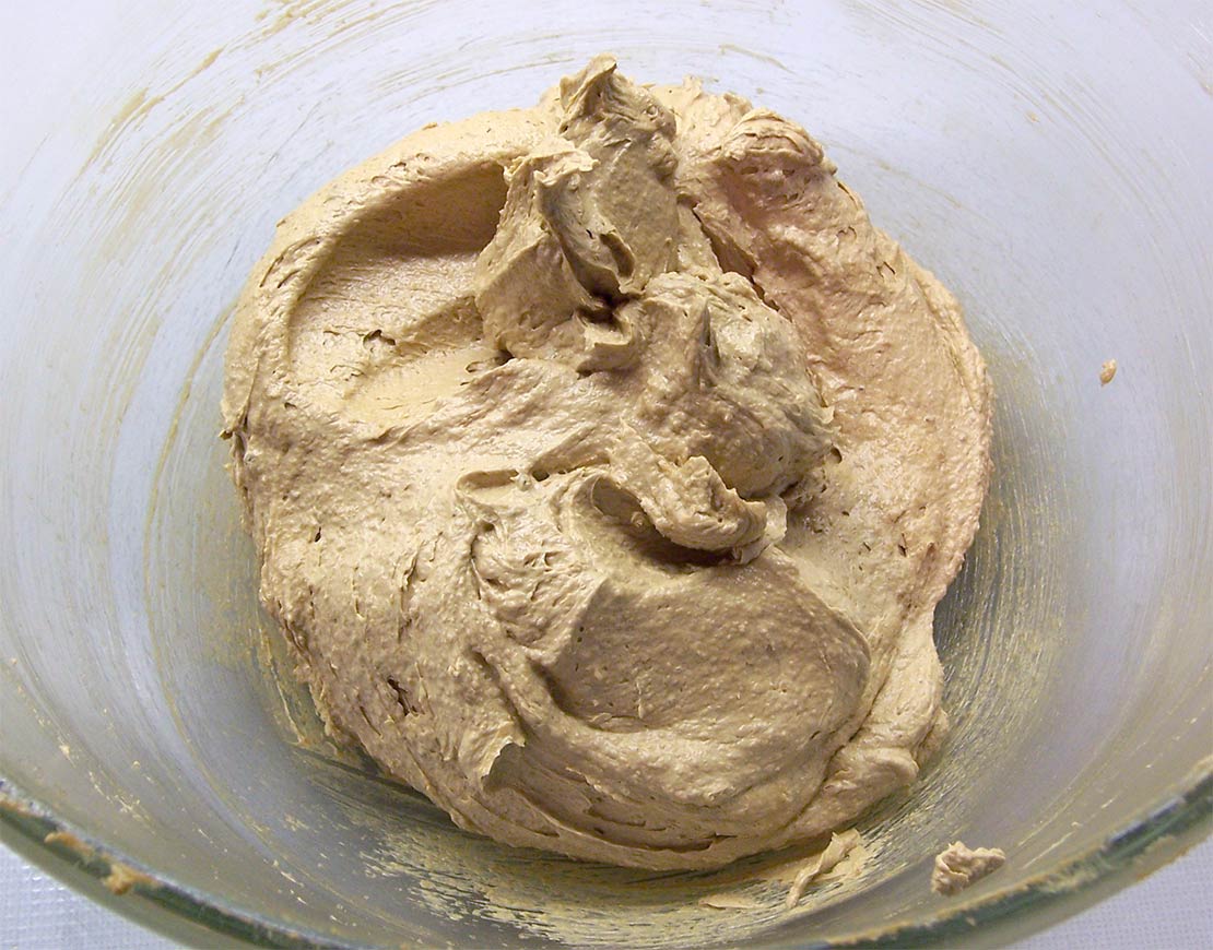 creaming the sugar and butter