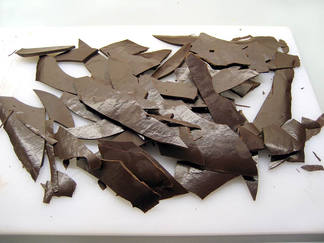 the broken chocolate bark
