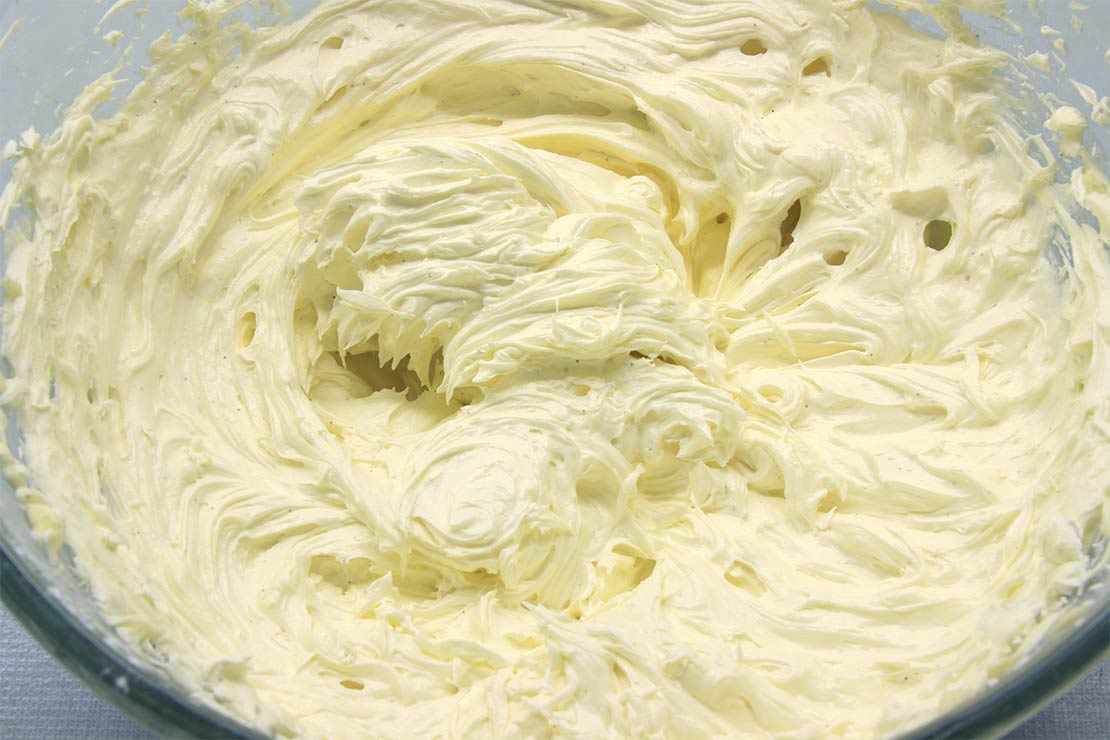 the butter icing