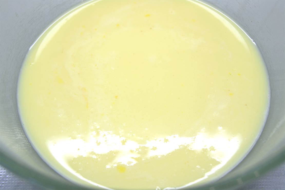 the eggs and milk