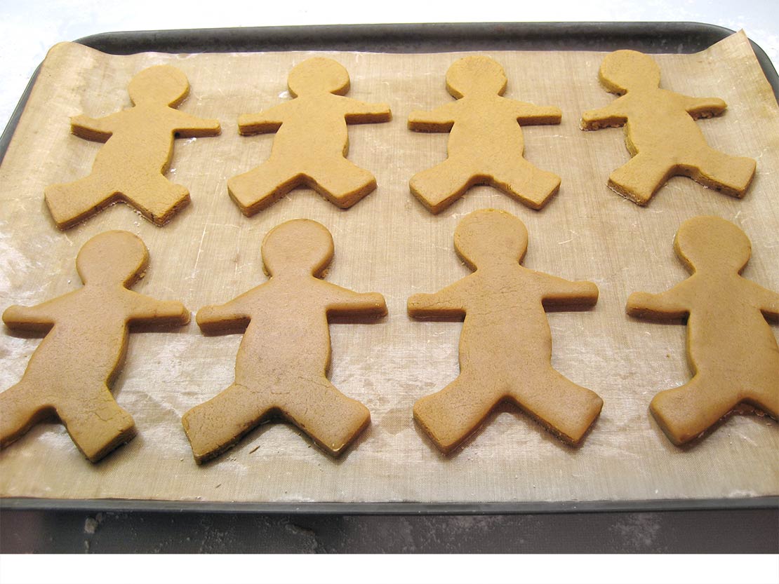the raw biscuits