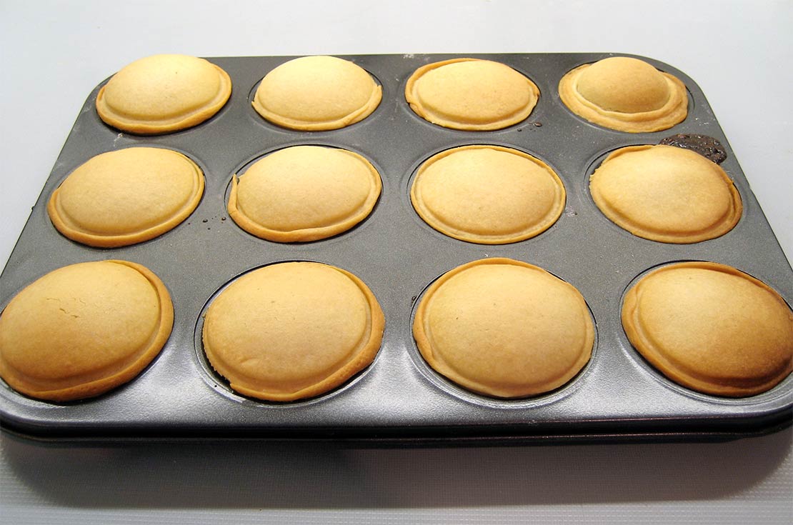 the cooked mince pies
