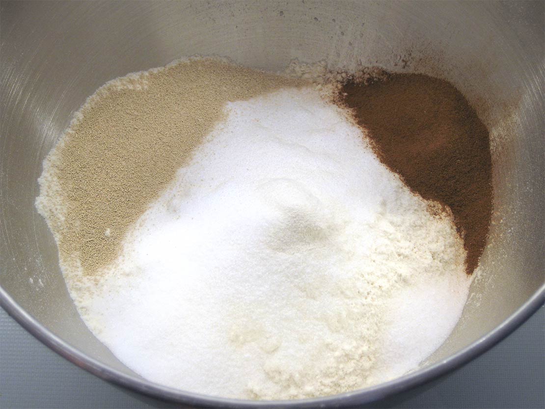 the dry ingredients