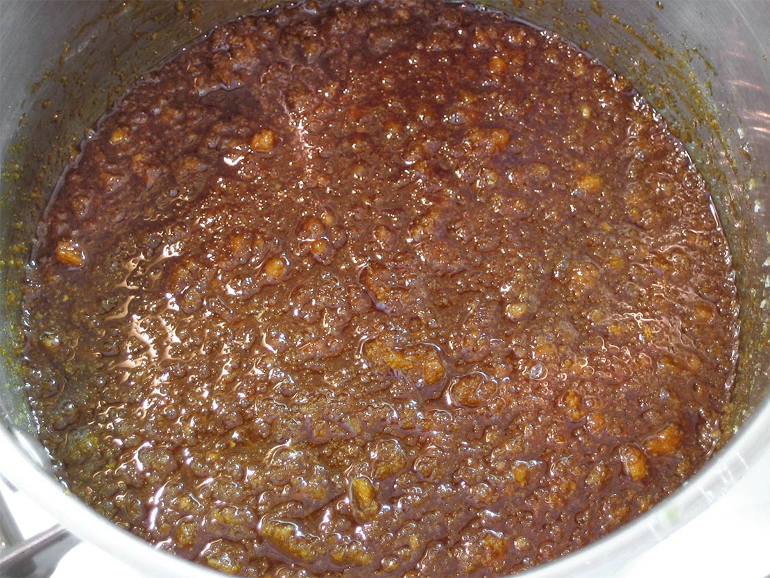 the filling