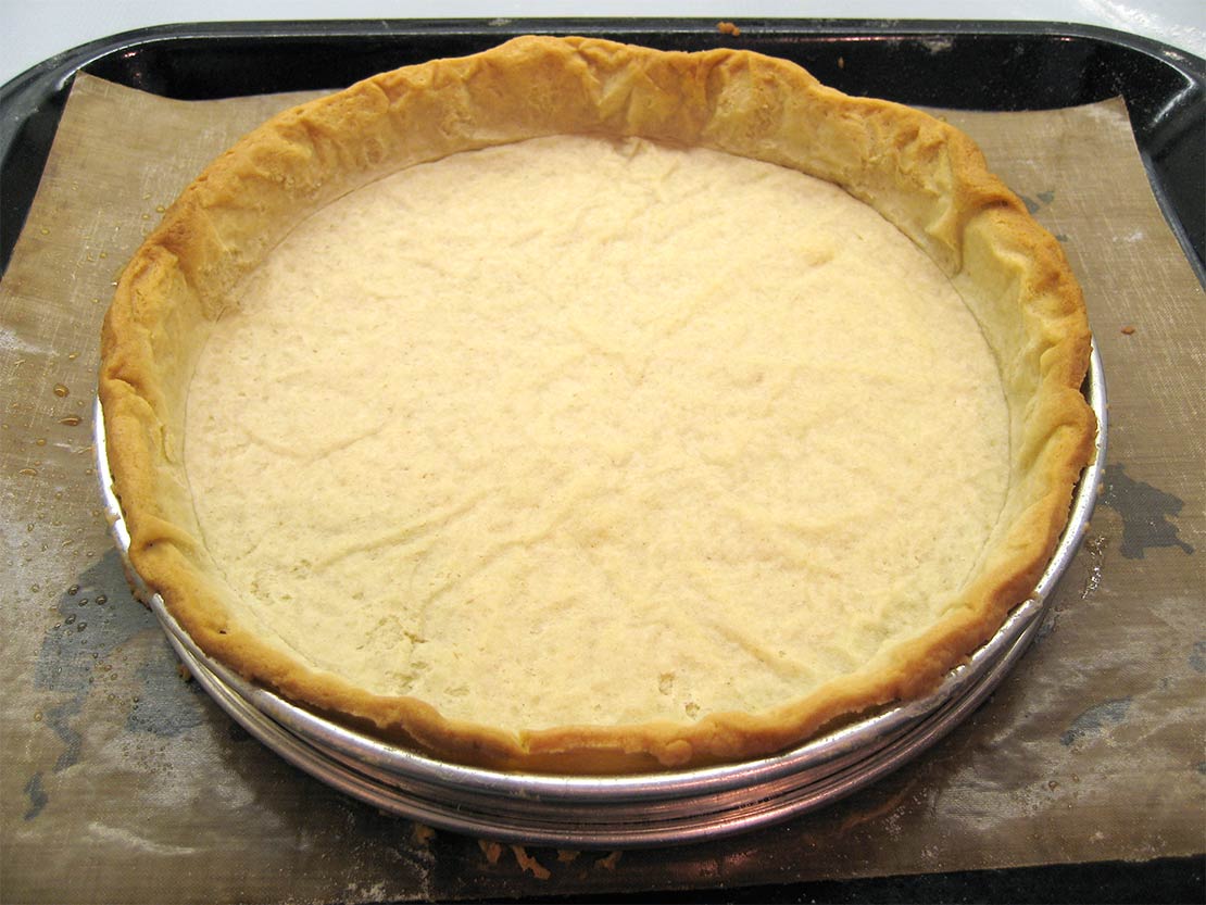 the baked pastry case
