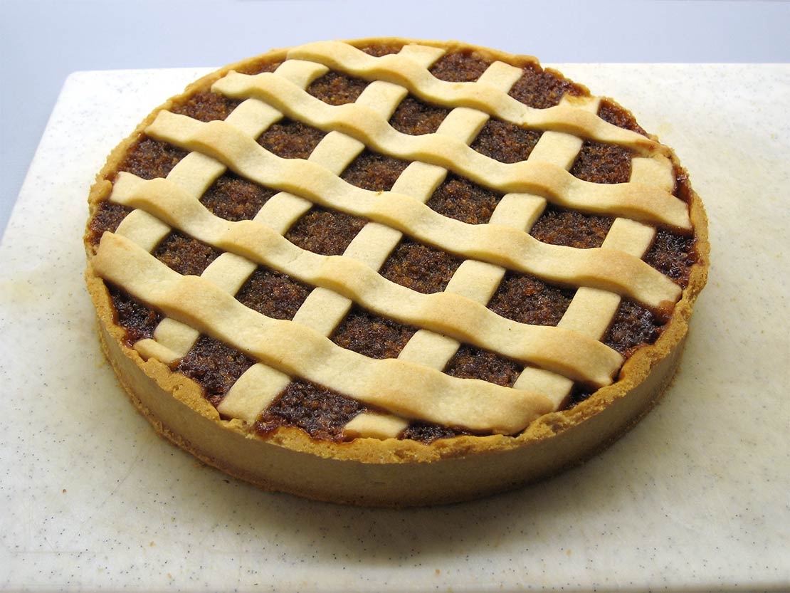 the resting treacle tart