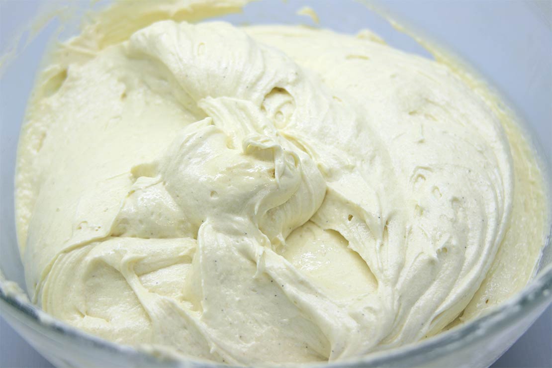 the victoria sponge cake batter