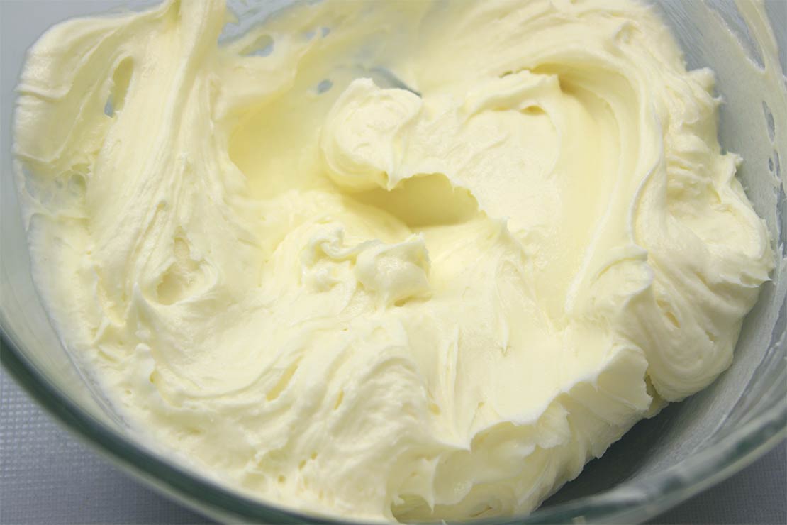 the cream cheese