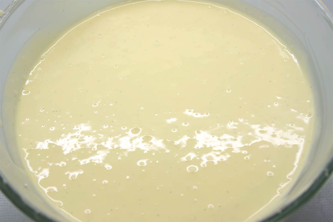 the cream cheese filling