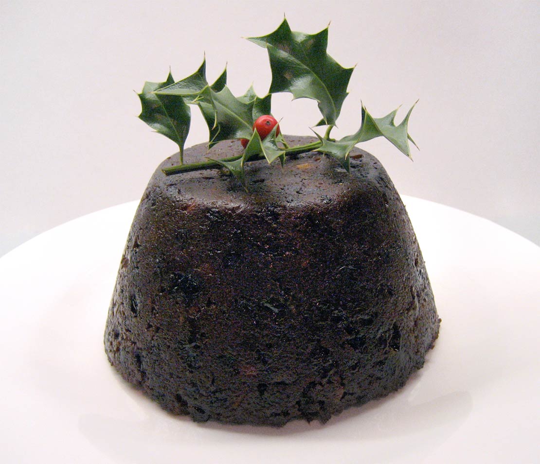 the turned out pudding