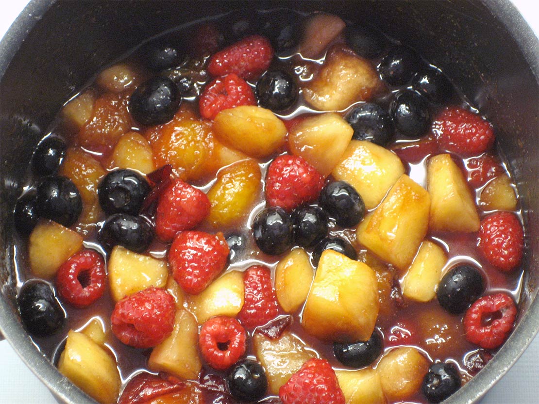 finishing the filling