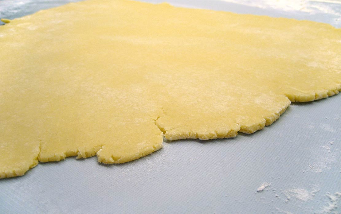 rolling the pastry