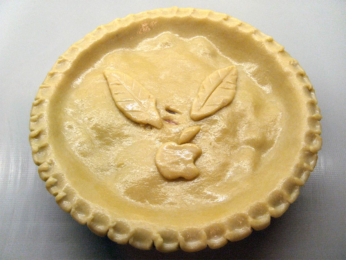 lidding the pie