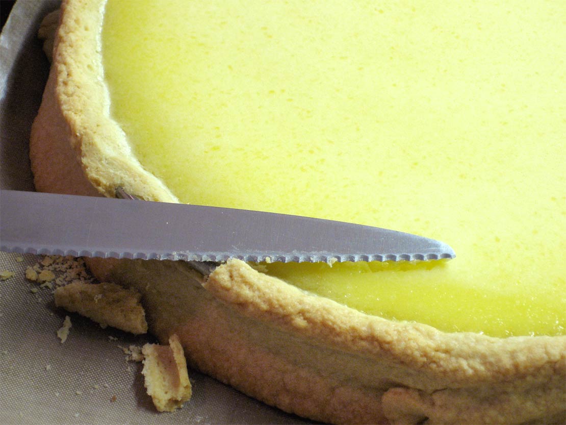 trimming the crust