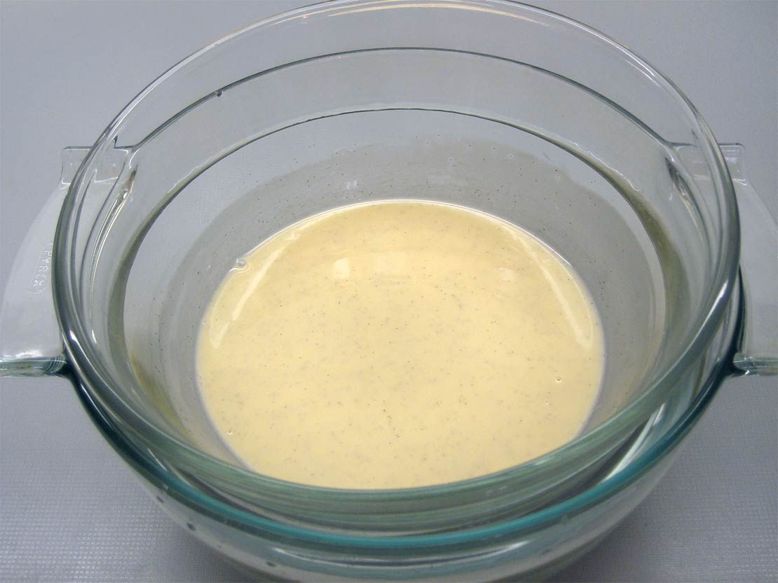 cooling the mixture
