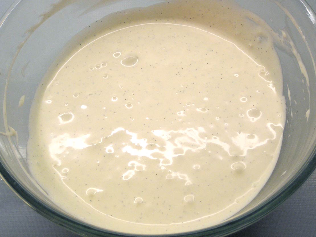 the finished mixture