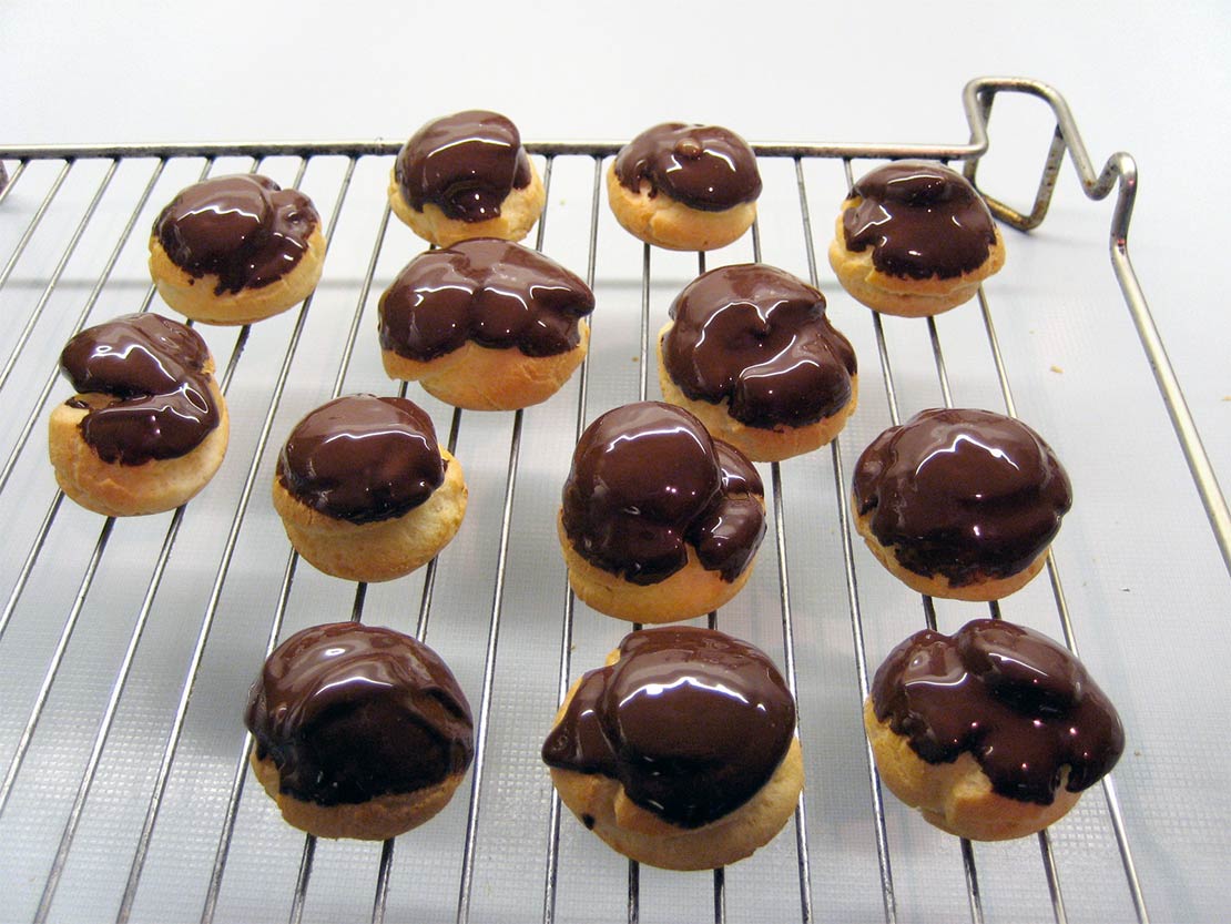 coating with chocolate