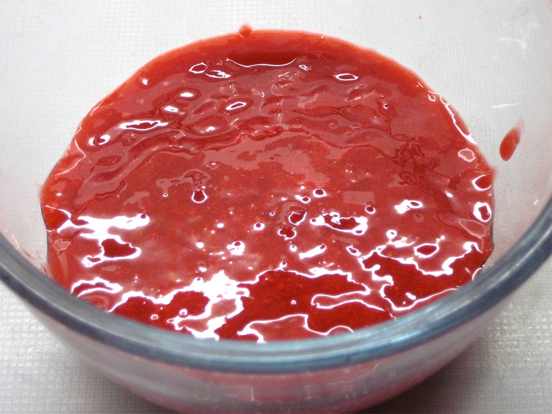 sieving the coulis