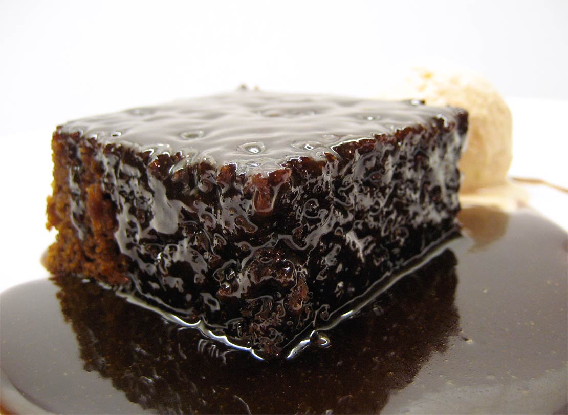 the finished pudding