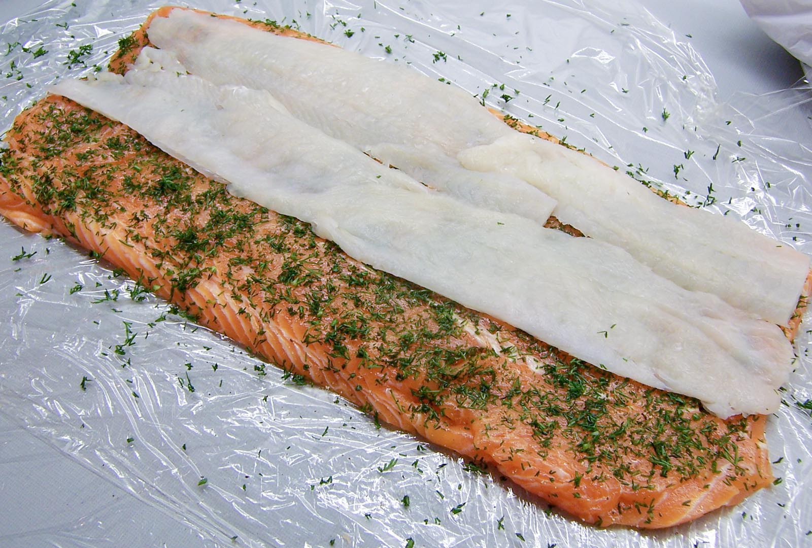 adding the sole fillets