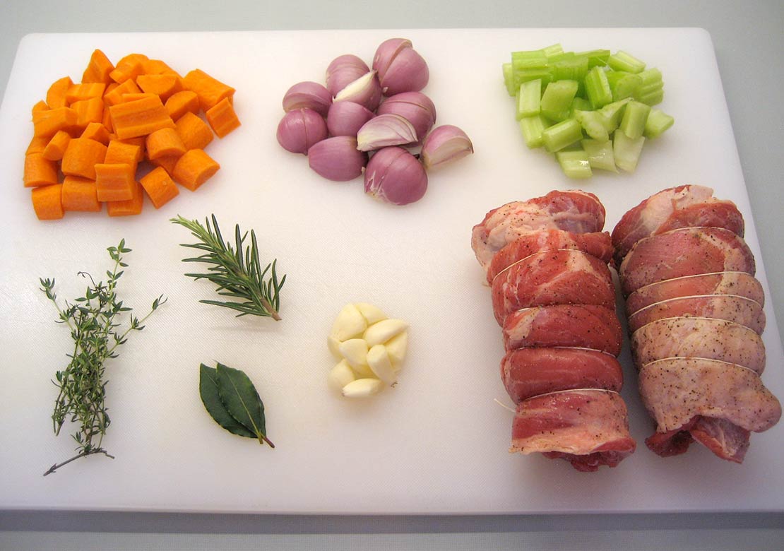braised lamb ingredients