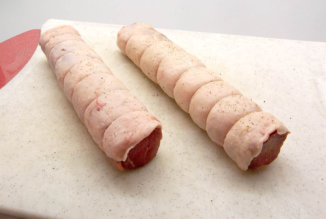 the prepared meat