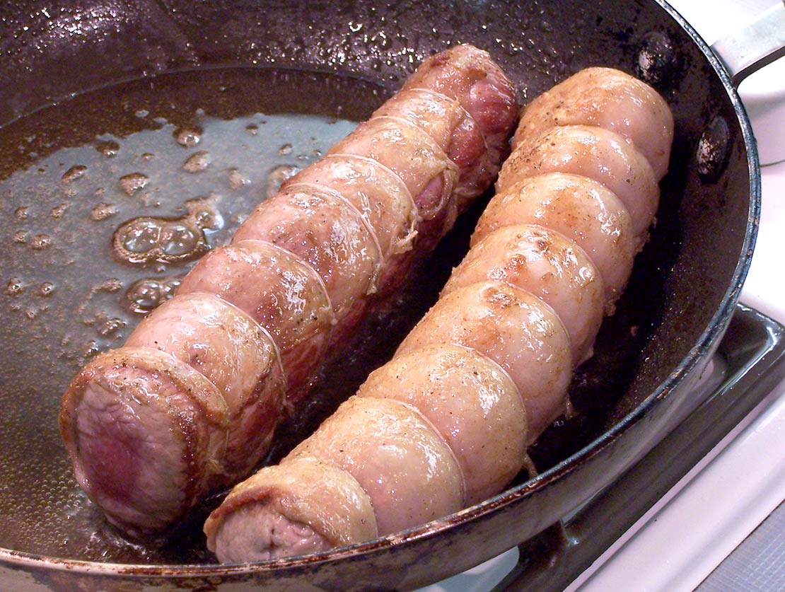 browning the meat