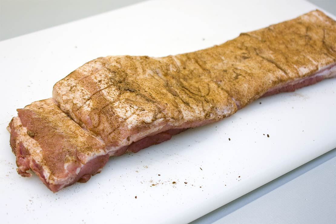 the spiced prok belly