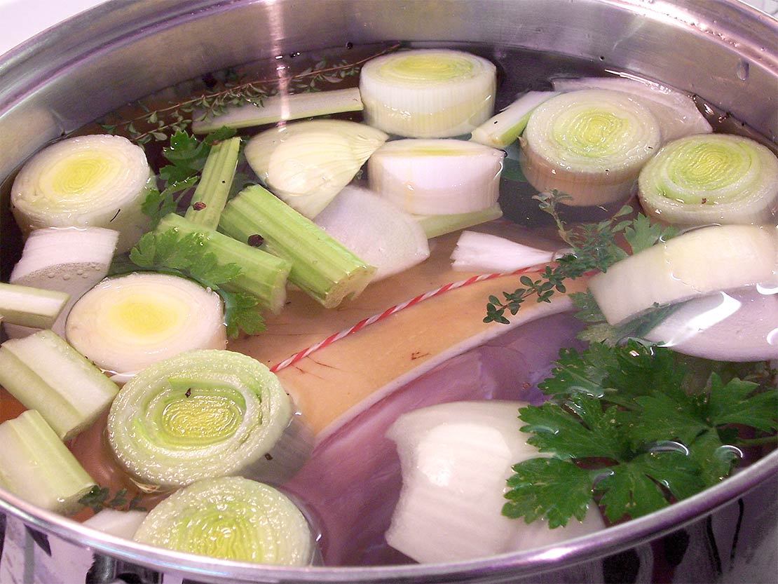cooking the ham