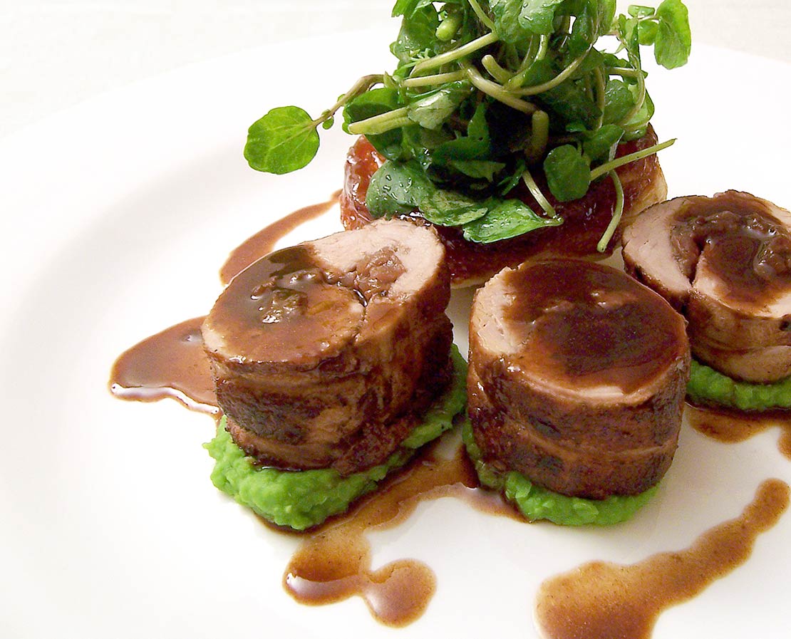 the finished dish