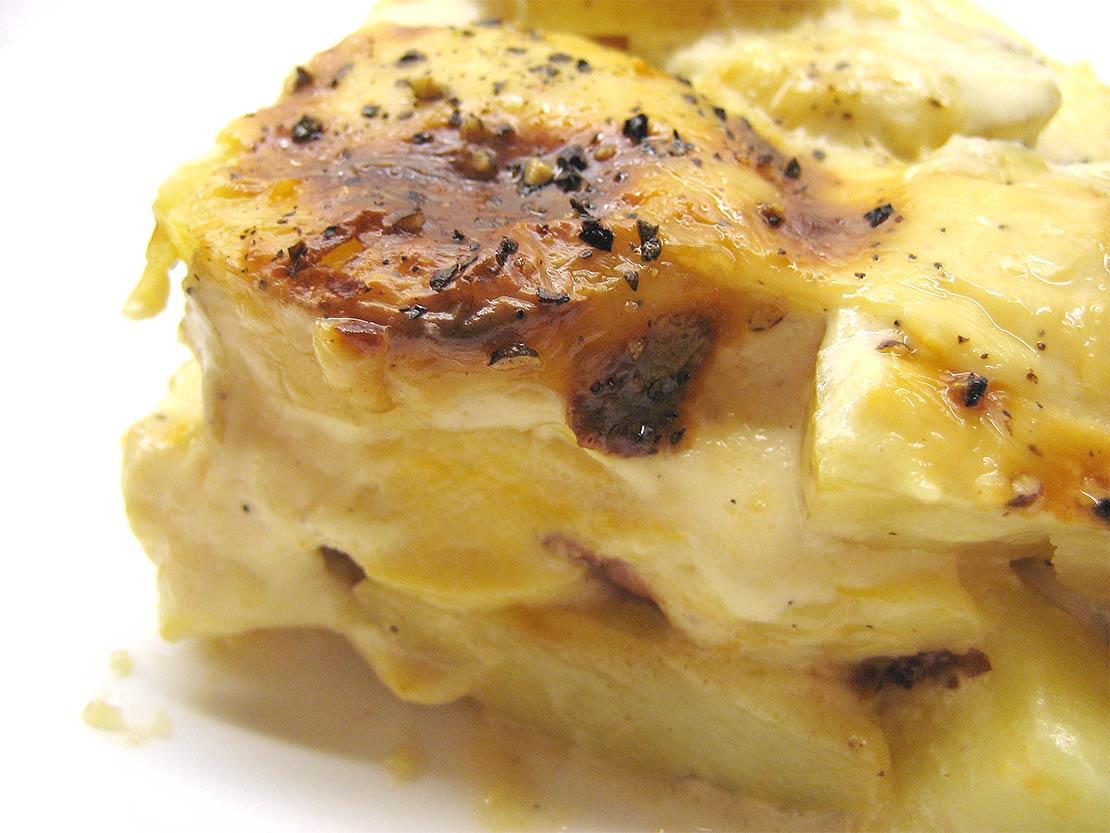 the finished tartiflette