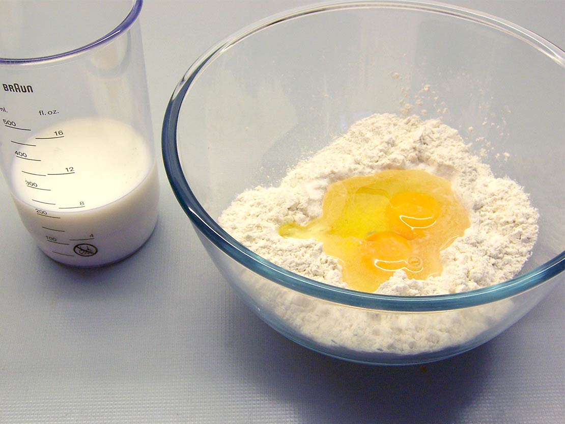the batter ingredients