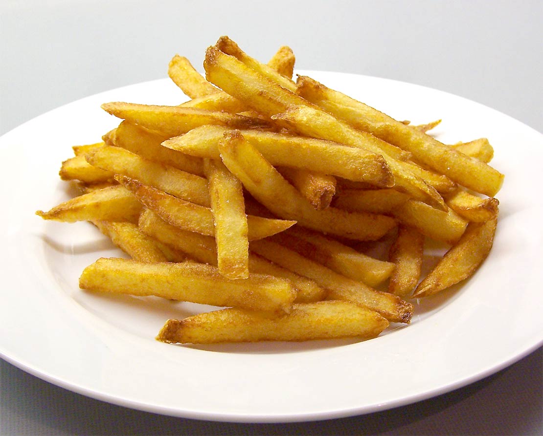 the finished chips