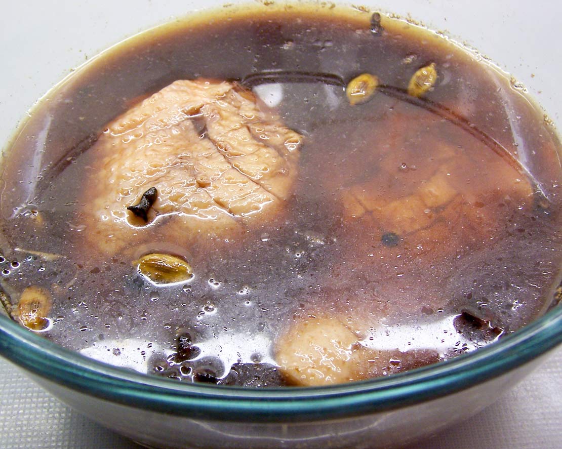 marinade the duck