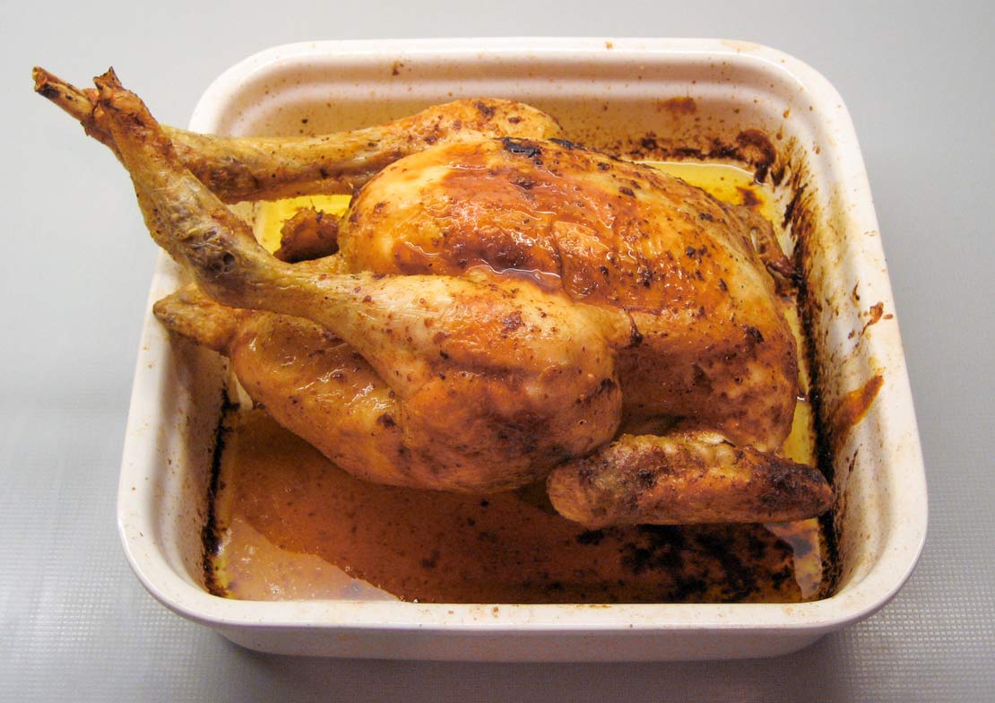 resting the chicken