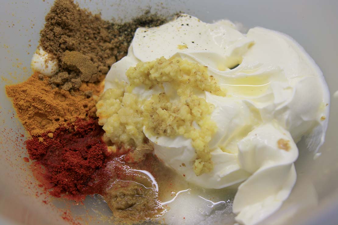 the marinade ingredients
