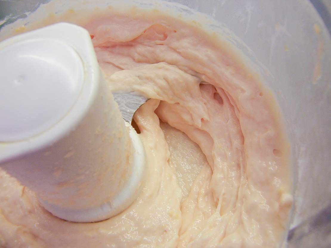 the chicken mousse stuffing