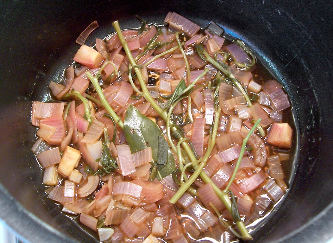 making the infusion