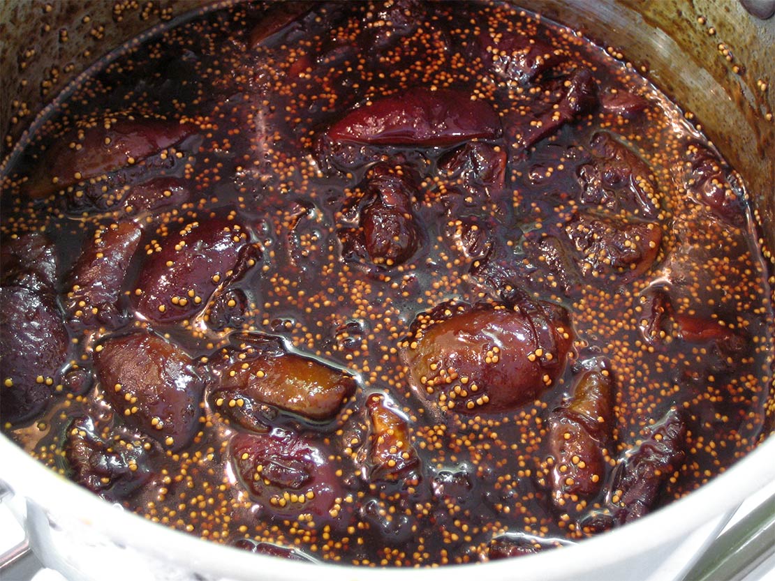 cooking the figs